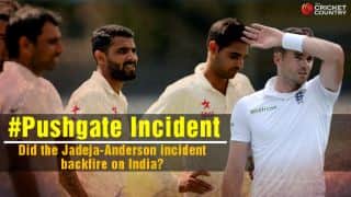 Did the Ravindra Jadeja-James Anderson 'Pushgate' incident backfire on India?